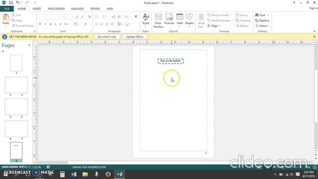 How to make a booklet in MS publisher by AJK смотреть онлайн