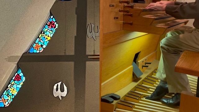 Stained Glass and relaxing pipe organ music with David M Lines смотреть онлайн