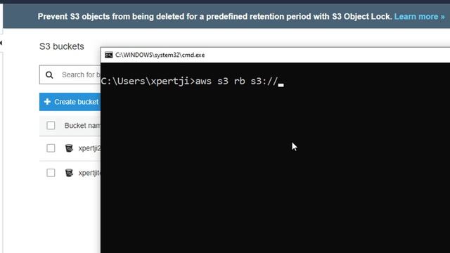 How to delete aws s3 bucket using aws cli смотреть онлайн