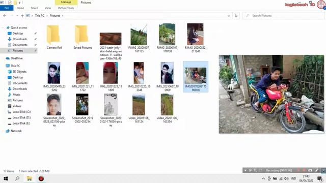 Cara Menampilkan Tumbnail Pictures Pada Laptop смотреть онлайн