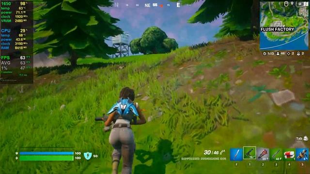 GTX 1650 - Fortnite Chapter 4 / Season OG - 1080p, 1440p (Intel i5 11400F) смотреть онлайн