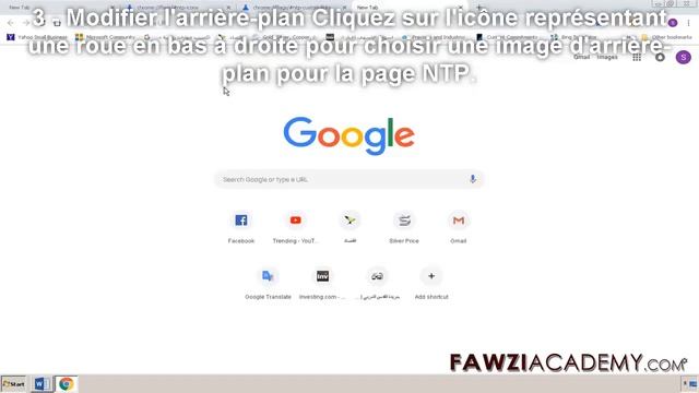 FR_ Restaurer google chrome vignettes disparues - Changer le fond de google смотреть онлайн