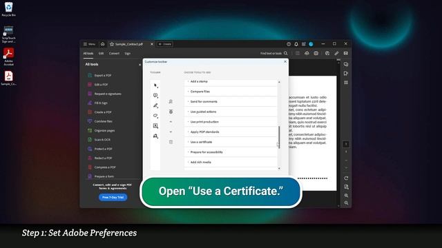 Installing ScripTouch Adobe Acrobat Plugin and Signing a PDF on Windows смотреть онлайн