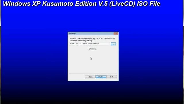 Windows XP Kusumoto Edition V.5 (LiveCD) Patcher смотреть онлайн