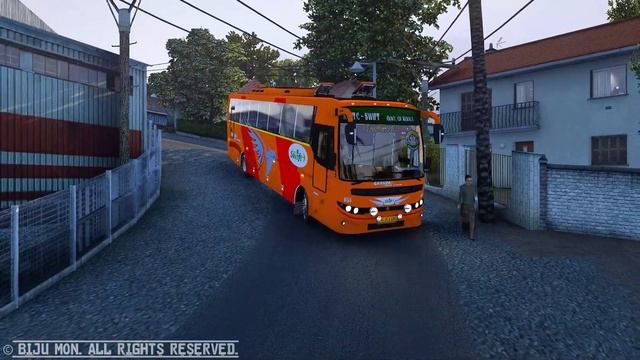 Kerala Bus Driving ~ KSRTC Swift Garuda Bus Struggle in Extreme Narrow Road смотреть онлайн