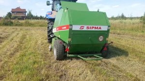 «Плавающий» пресс-подборщик Sipma PS 1210 Classic. Обучение работе на пресс-подборщике.