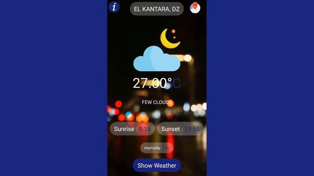 Weather - Android Application смотреть онлайн