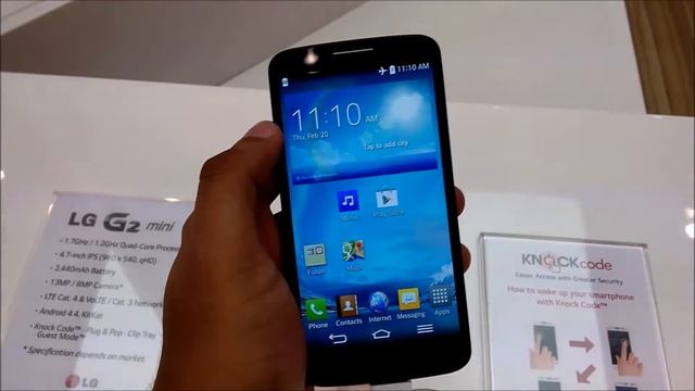 LG L70, prise en main au MWC 2014 - par Test-Mobile.fr смотреть онлайн