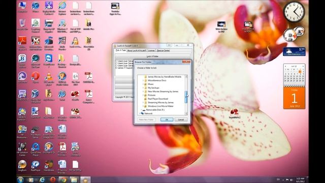 How to Lock or Unlock a Folder for Access Restriction in you computer смотреть онлайн