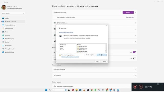 How To Download & Install Epson L1455 Printer Driver in Windows 10/11 смотреть онлайн