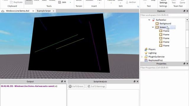 Roblox Projects - Windows Line Screen saver in Roblox! смотреть онлайн