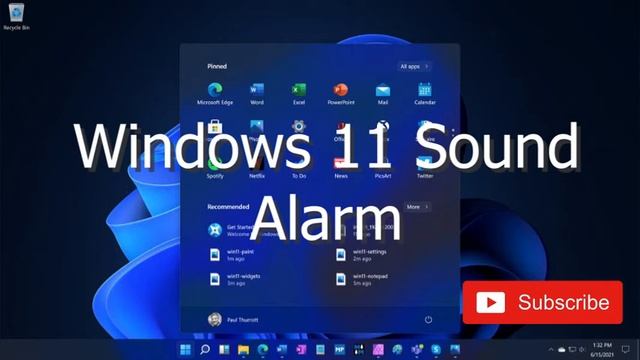 Windows 11 UI Sounds |windows 11 Alarm sound Remix 2021 смотреть онлайн
