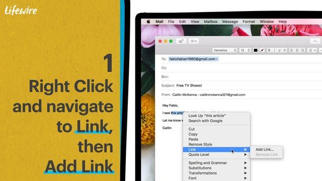 How to Insert a Text Link in an Email in Mail app on macOS смотреть онлайн