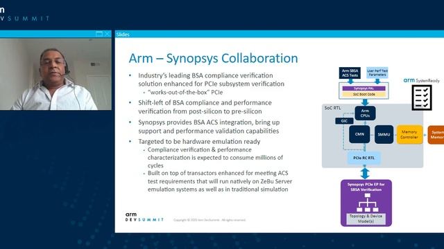 Arm DevSummit Session} System Level Verification of PCIe Subsystems for SoCs Based on Arm SBSA смотреть онлайн