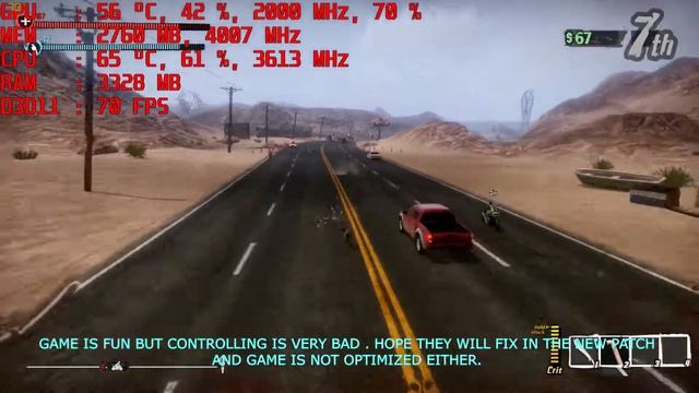 ROAD REDEMPTION GTX 1070 ULTRA SETTING смотреть онлайн