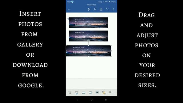 Personalize Bookmark Tutorial using Android Phone | Word App | Pixel App смотреть онлайн