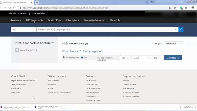 Install Visual Studio 2013 Language Pack (Change language to English) смотреть онлайн