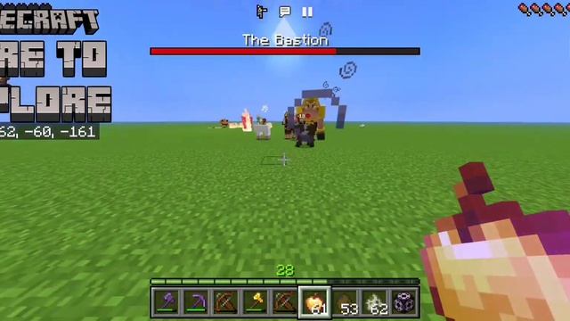 Mod test: The Bastion piglin (Windows 10, console and mcpe) смотреть онлайн