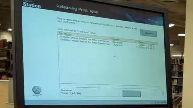 How to release a print job. смотреть онлайн