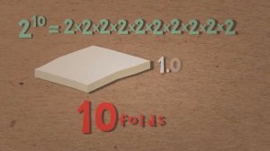 ЕСЛИ БУМАГУ СЛОЖИТЬ 42 РАЗА ПОПОЛАМ -ПОЛУЧИТСЯ ЛИ БАШНЯ ДО ЛУНЫ? ПРОВЕРЯЕМ ТЕОРИЮ МАТЕМАТИЧЕСКИ !