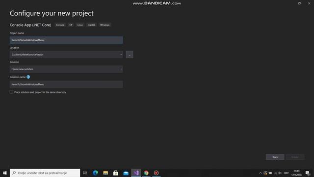 Visual Studio 2019 - Change Items To Show In Windows Menu смотреть онлайн