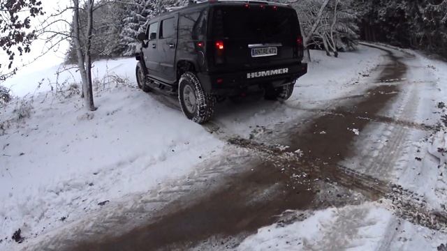 Hummer H2 offroad in snow/ Stall смотреть онлайн