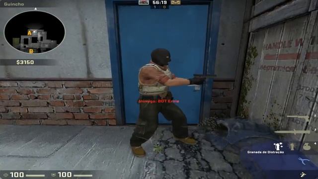 Granadas atravessam portas fechadas! - CS:GO Testes #02 смотреть онлайн