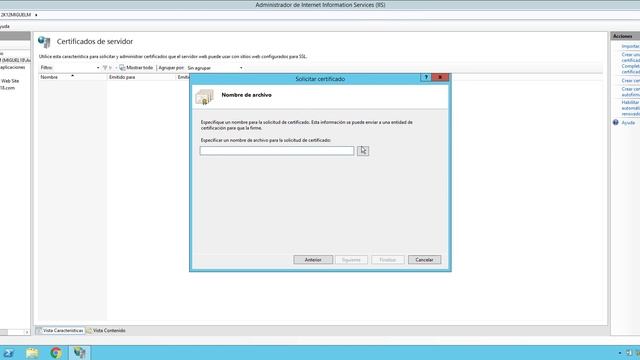 Creación Sitio HTTP-HTTPS-Directorio Virtual - IIS (Windows Server 2012) смотреть онлайн