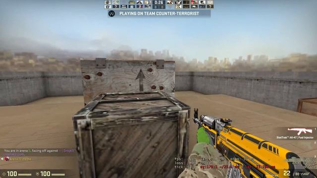 CS:GO 1V1 | Arena.dust2.ro смотреть онлайн
