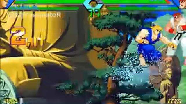 xmen vs streetfighter ken combo смотреть онлайн