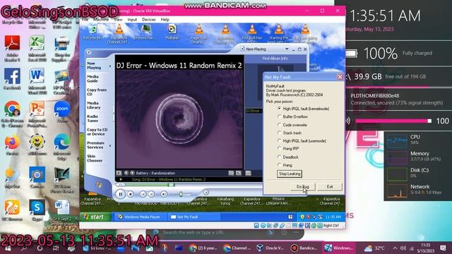 Windows 11 Random Remix 2 has BSOD VM (Windows XP) смотреть онлайн