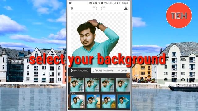How to change image background in android phone within 5 seconds | Removed background | in hindi TE смотреть онлайн