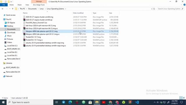 Installing Manjaro KDE Plasma on Raspberry Pi 4 смотреть онлайн
