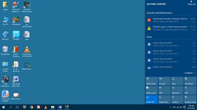 Shortcut Key To Open Setting And Action Center In Windows 10 Pc смотреть онлайн