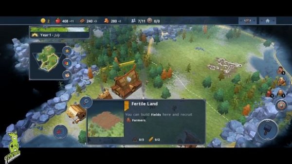 Northgard Android Gameplay - Part 1