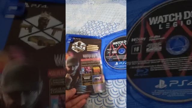 WATCH DOGS LEGION PS4 UNBOXING ... смотреть онлайн
