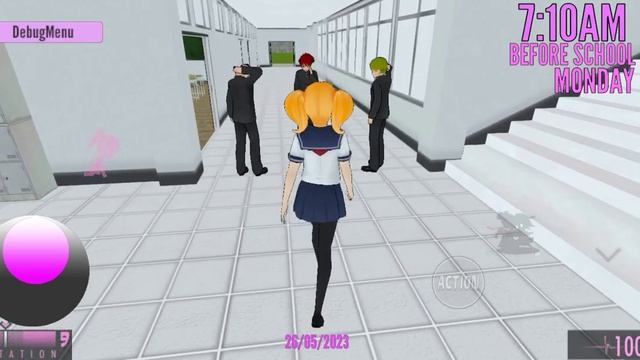 YandereSimulator Android fangame so astetik 😻💅+DL смотреть онлайн