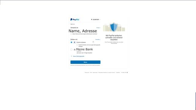 Mit Paypal bezahlen – einkaufen смотреть онлайн