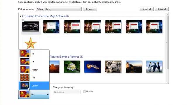 Windows 7 Themes and Background Configuration смотреть онлайн