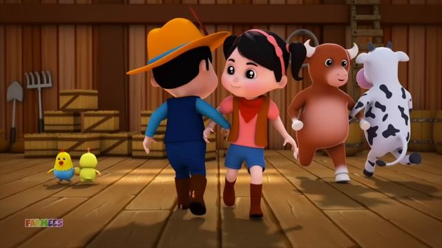 Kaboochi Dance Song & More Kids Music by Farmees смотреть онлайн