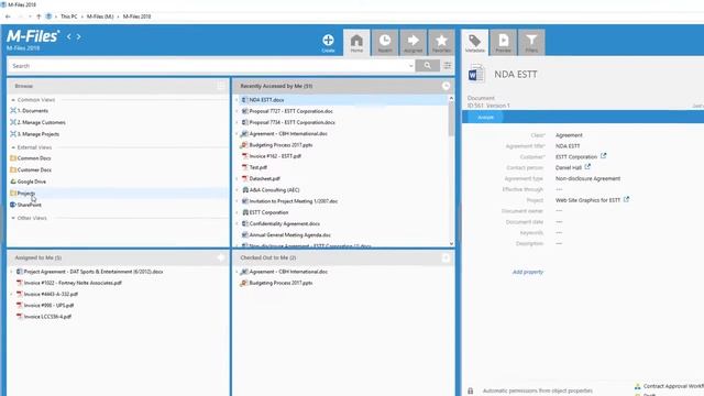 M-Files 2018 with Intelligent Metadata Layer смотреть онлайн