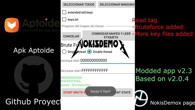 Mifare Classic Tool Bruteforce Android смотреть онлайн