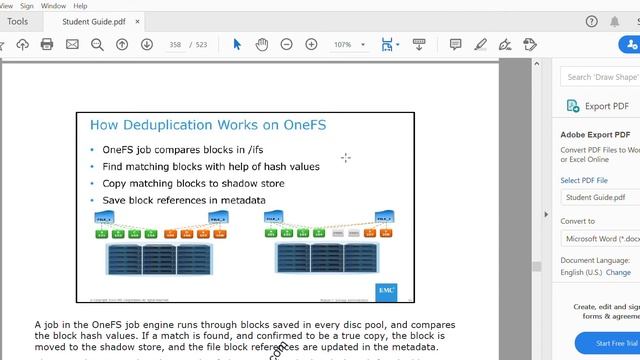 Smart Dedupe -1 Theoretical Deduplication In Isilon/Power Scale Isilon Administration Management смотреть онлайн