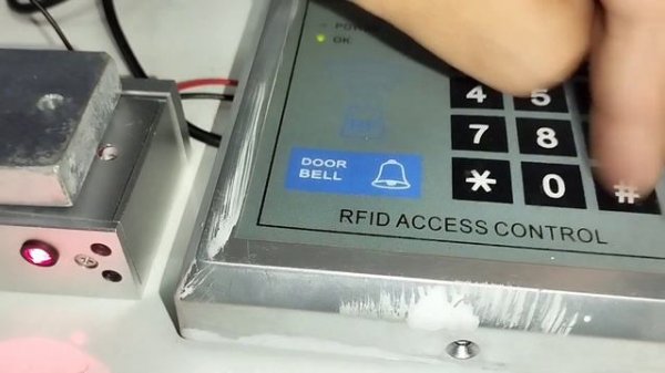 RFID Programming guide | How to change access code RF READER  for door lock 🔐