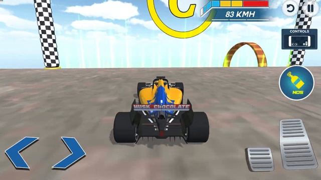 Mega Ramps Formula Car Stunt - RAMP MODE - Android GamePlay смотреть онлайн