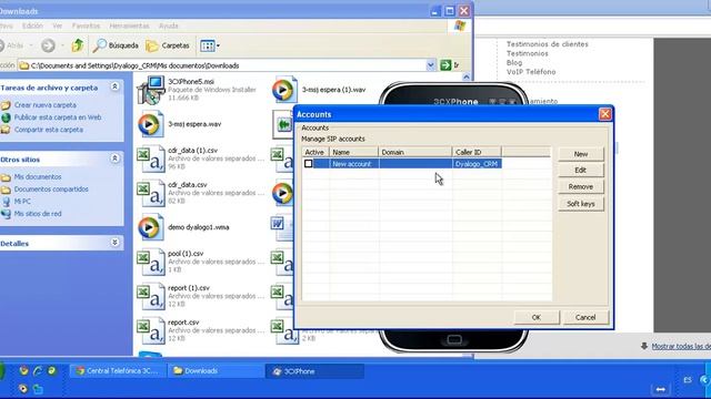 Instalación y configuración del 3CX PHONE смотреть онлайн