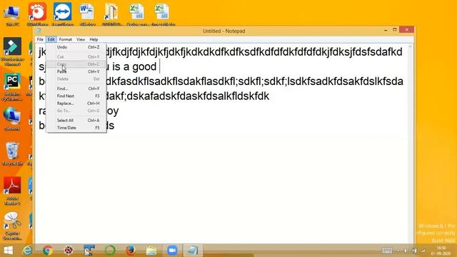 Computer notepad explanation in telugu/ Tutorial in telugu смотреть онлайн