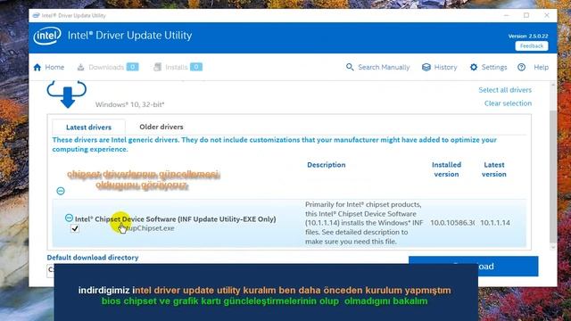 intel ve amd işlemciler için driver güncelleme смотреть онлайн