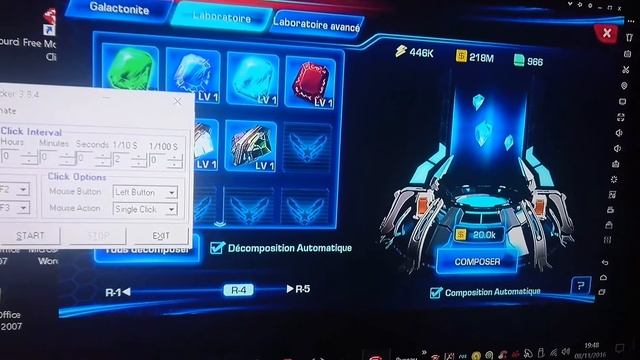 Autoclicker galaxy légend galatonite смотреть онлайн