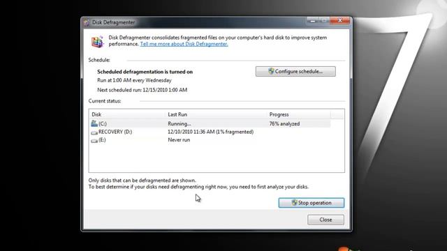 How to do a disk defrag on windows 7 смотреть онлайн
